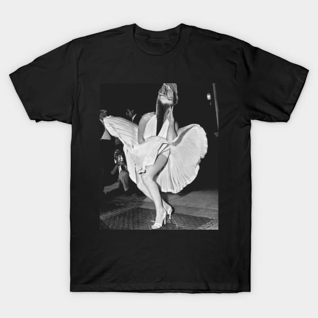 Marilyn MonDino T-Shirt by RyanBrunty